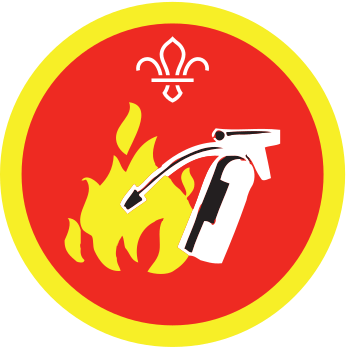 Fire Safety activity badge